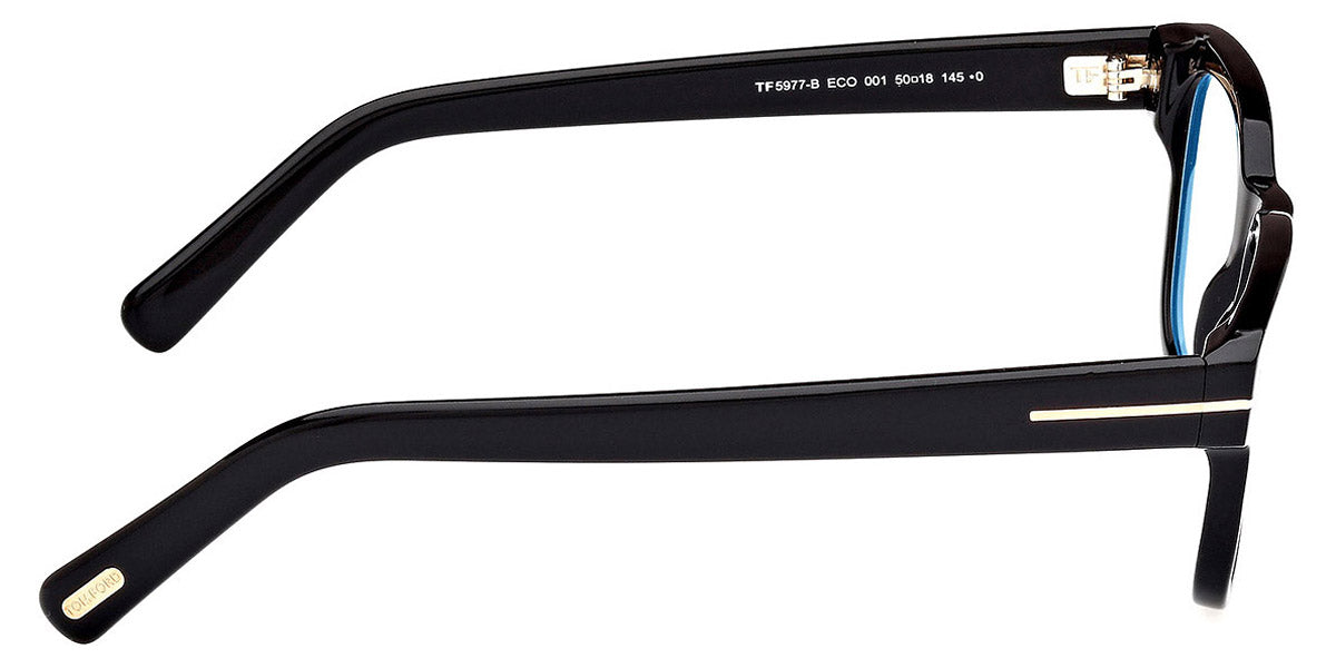 Tom Ford® FT5977-B FT5977-B 001 50 - 001 - Shiny Black / Shiny Black Eyeglasses