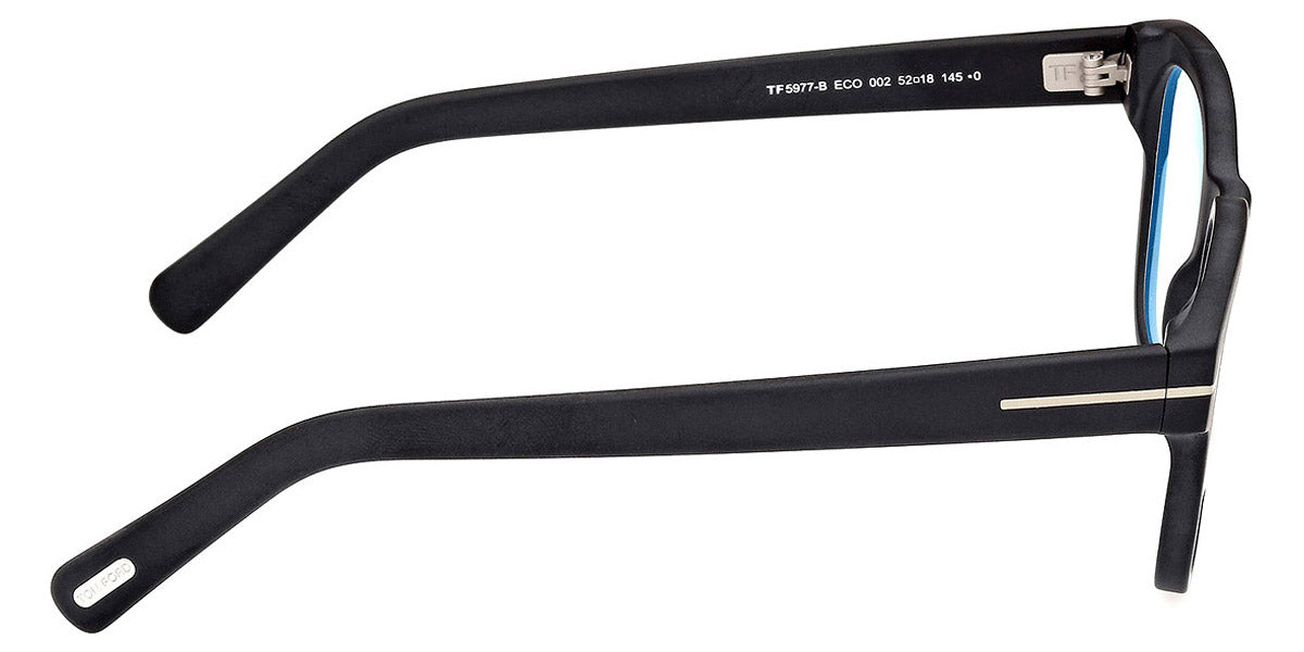 Tom Ford® FT5977-B FT5977-B 002 50 - 002 - Matte Black / Matte Black Eyeglasses
