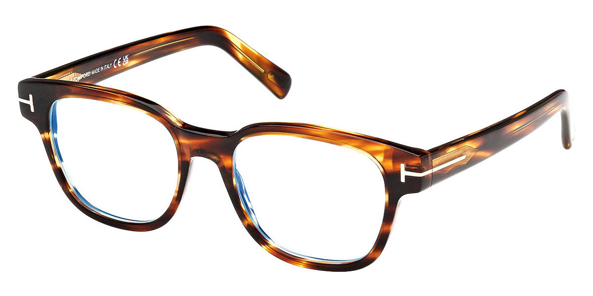 Tom Ford® FT5977-B FT5977-B 050 50 - 050 - Shiny Dark Brown / Shiny Dark Brown Eyeglasses