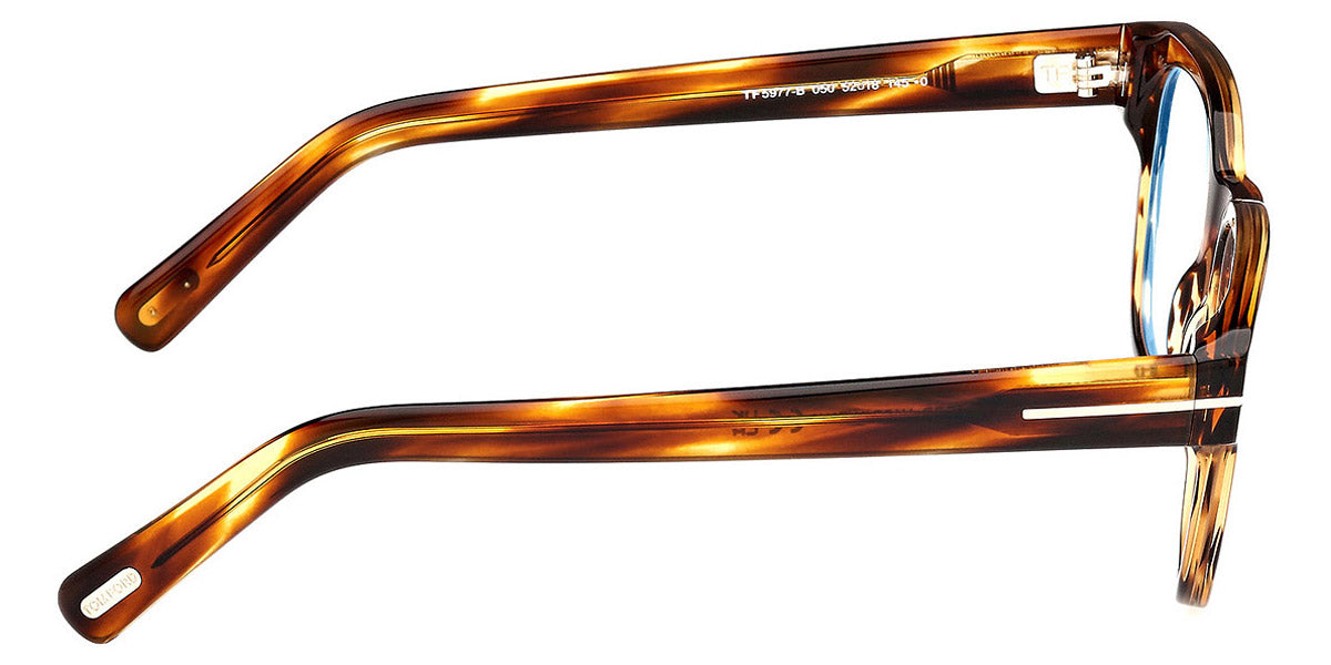 Tom Ford® FT5977-B FT5977-B 050 50 - 050 - Shiny Dark Brown / Shiny Dark Brown Eyeglasses