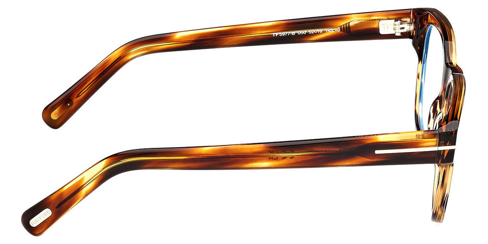Tom Ford® FT5977-B FT5977-B 050 50 - 050 - Shiny Dark Brown / Shiny Dark Brown Eyeglasses