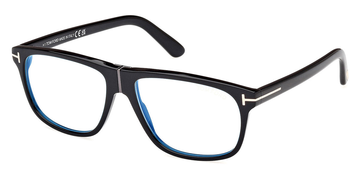 Tom Ford® FT5978-B FT5978-B 001 56 - 001 - Shiny Black / Shiny Black Eyeglasses