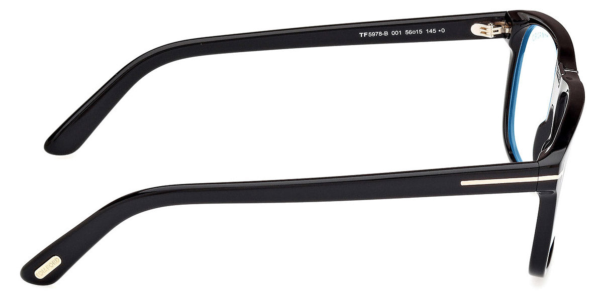 Tom Ford® FT5978-B FT5978-B 001 56 - 001 - Shiny Black / Shiny Black Eyeglasses