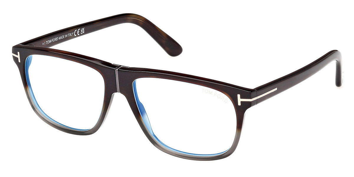 Tom Ford® FT5978-B FT5978-B 056 56 - 056 - Havana/Gradient / Dark Havana Eyeglasses