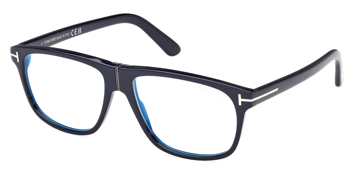 Tom Ford® FT5978-B FT5978-B 090 56 - 090 - Shiny Blue / Shiny Blue Eyeglasses