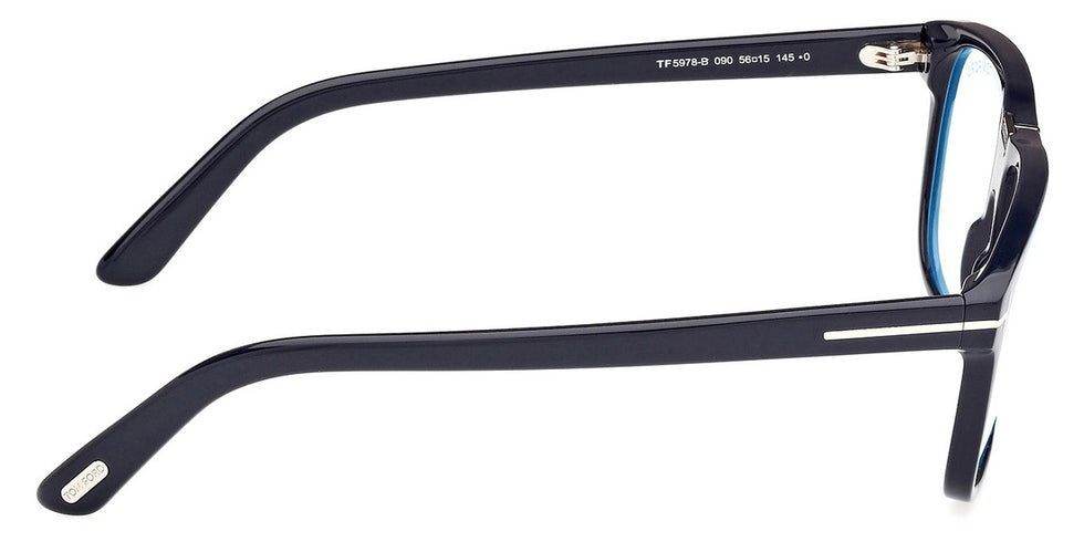 Tom Ford® FT5978-B FT5978-B 090 56 - 090 - Shiny Blue / Shiny Blue Eyeglasses