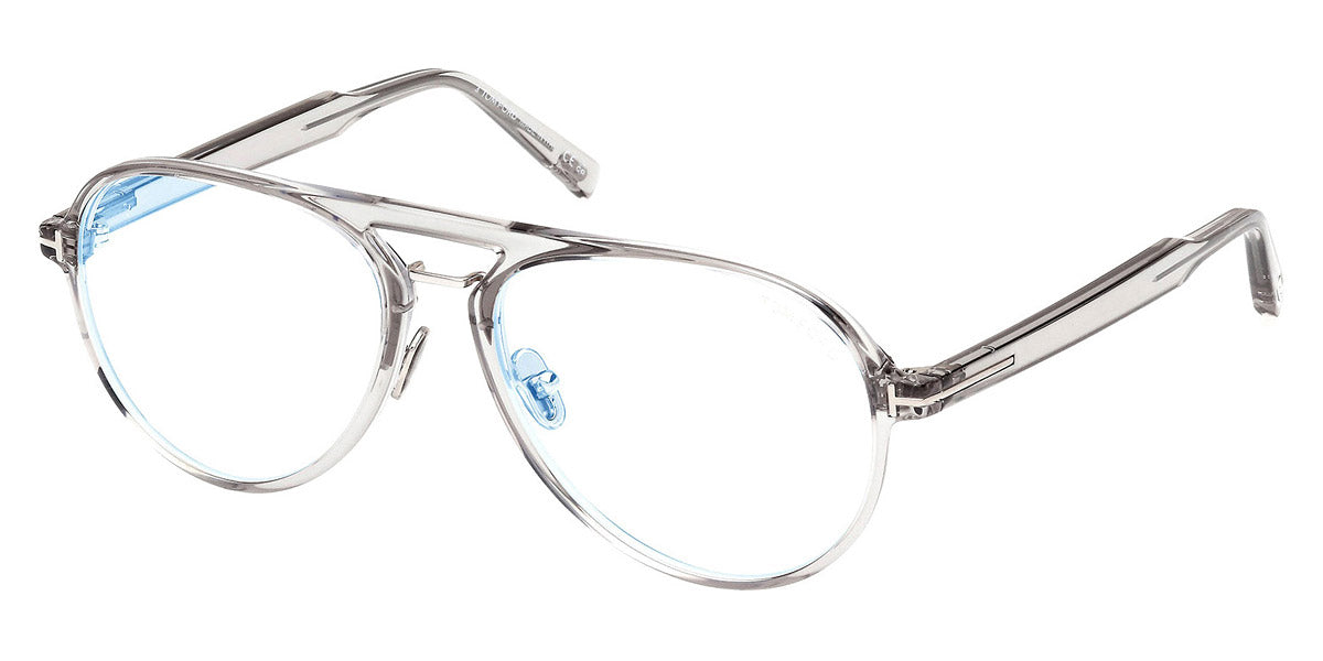 Tom Ford® FT5981-B FT5981-B 020 57 - 020 - Shiny Grey / Shiny Grey Eyeglasses