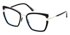 Tom Ford® FT5984-B FT5984-B 001 54 - 001 - Shiny Black / Matte Black Eyeglasses