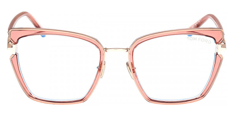 Tom Ford® FT5984-B FT5984-B 072 54 - 072 - Shiny Light Pink / Shiny Light Pink Eyeglasses