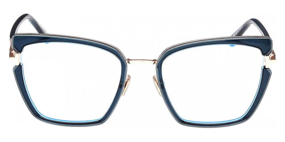 Tom Ford® FT5984-B FT5984-B 092 54 - 092 - Shiny Light Blue / Shiny Light Blue Eyeglasses