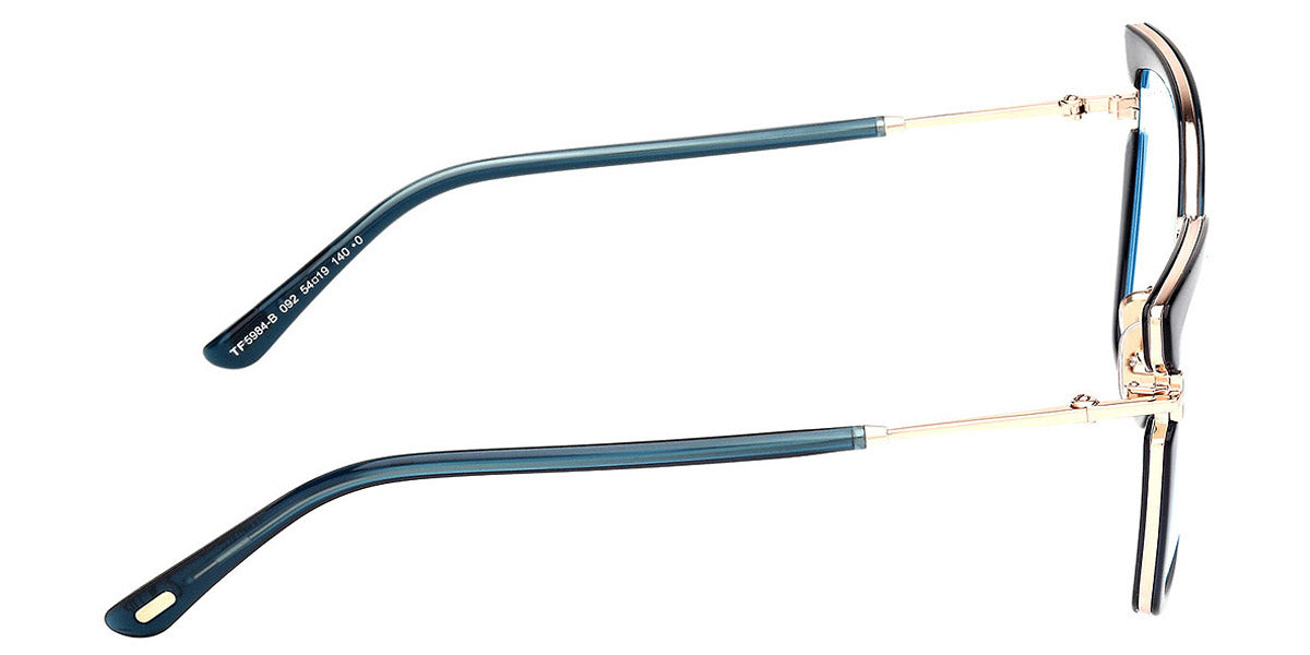 Tom Ford® FT5984-B FT5984-B 092 54 - 092 - Shiny Light Blue / Shiny Light Blue Eyeglasses
