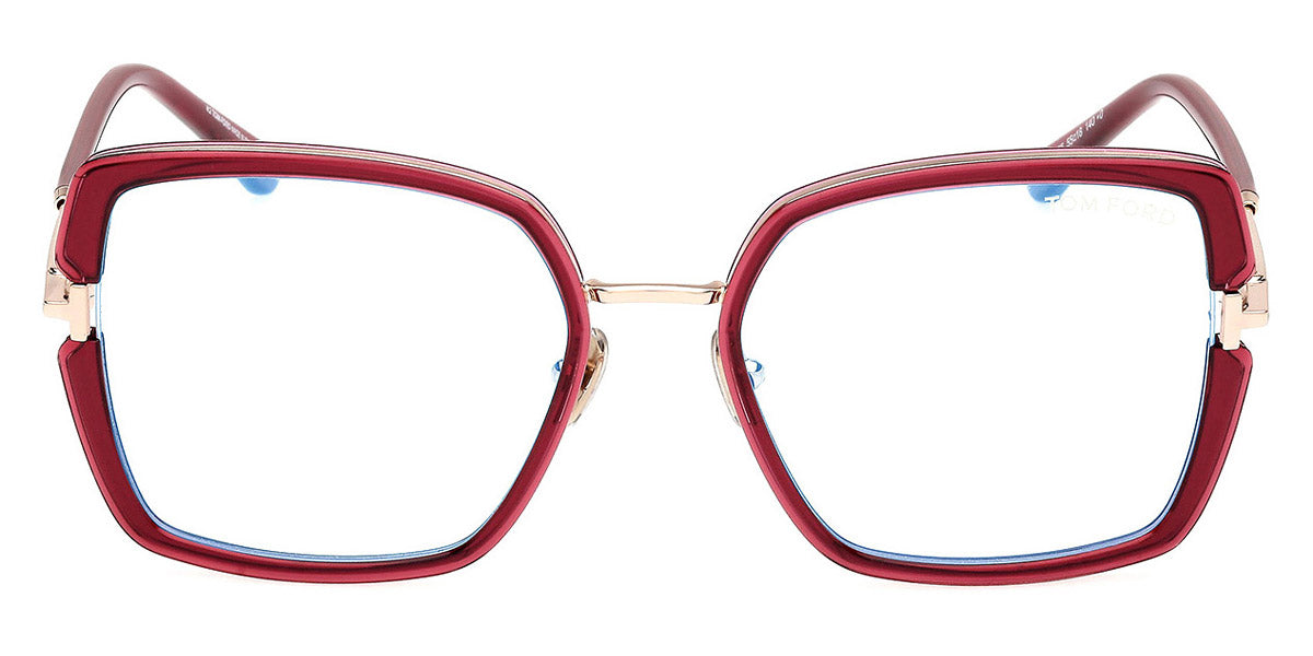 Tom Ford® FT5985-B FT5985-B 075 55 - 075 - Shiny Dark Fuxia / Shiny Dark Fuxia Eyeglasses