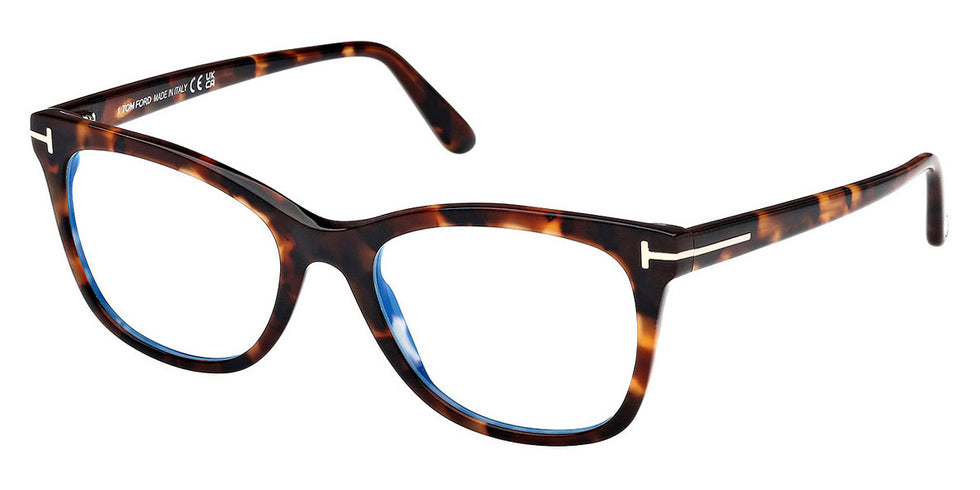 Tom Ford® FT5986-B FT5986-B 052 52 - 052 - Dark Havana / Dark Havana Eyeglasses