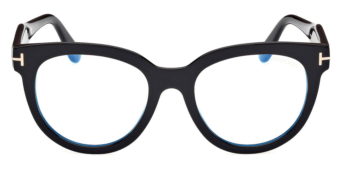 Tom Ford® FT5987-B FT5987-B 001 52 - 001 - Shiny Black / Shiny Black Eyeglasses