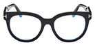 Tom Ford® FT5987-B FT5987-B 001 52 - 001 - Shiny Black / Shiny Black Eyeglasses