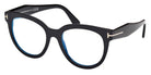 Tom Ford® FT5987-B FT5987-B 001 52 - 001 - Shiny Black / Shiny Black Eyeglasses
