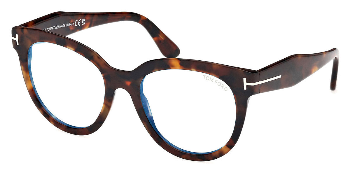 Tom Ford® FT5987-B FT5987-B 052 52 - 052 - Dark Havana / Dark Havana Eyeglasses