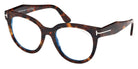 Tom Ford® FT5987-B FT5987-B 052 52 - 052 - Dark Havana / Dark Havana Eyeglasses