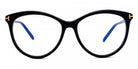 Tom Ford® FT5990-B FT5990-B 001 55 - Shiny Black / Blue Filter Sunglasses