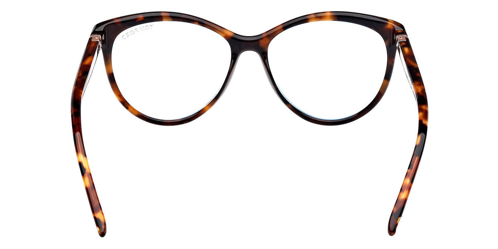 Tom Ford® FT5990-B FT5990-B 052 55 - Dark Havana / Blue Filter Sunglasses