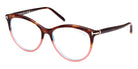 Tom Ford® FT5990-B FT5990-B 056 55 - Colored Havana / Blue Filter Sunglasses