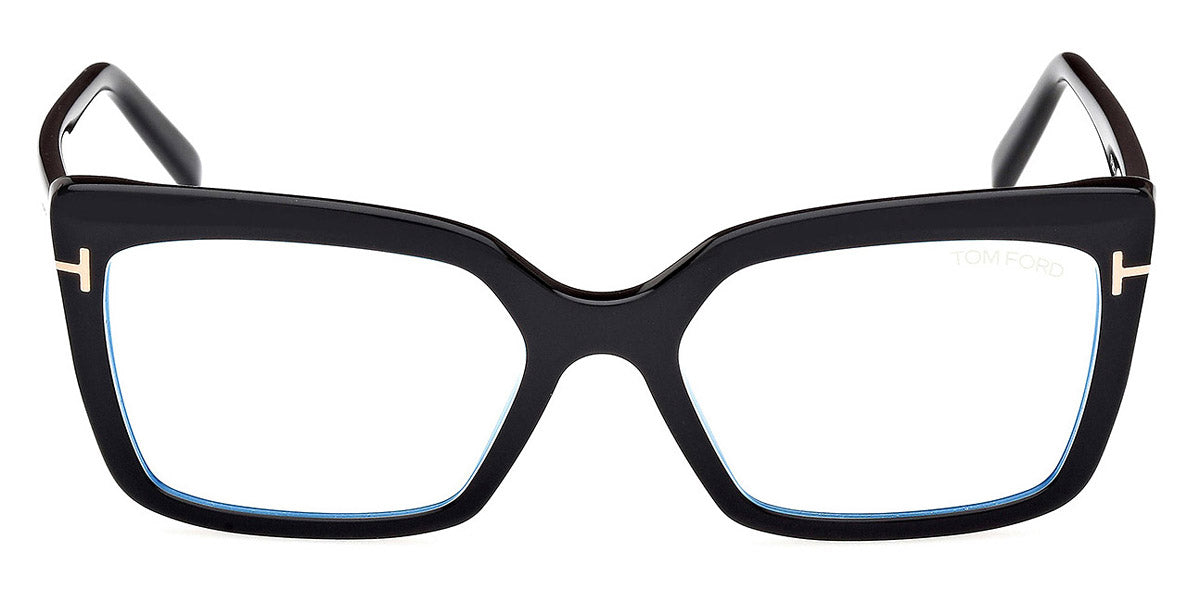 Tom Ford® FT5991-B FT5991-B 001 55 - 001 - Shiny Black / Shiny Black Eyeglasses
