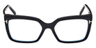 Tom Ford® FT5991-B FT5991-B 001 55 - 001 - Shiny Black / Shiny Black Eyeglasses