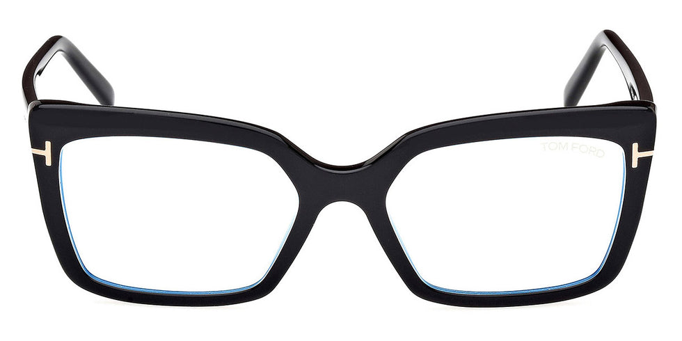 Tom Ford® FT5991-B FT5991-B 001 55 - 001 - Shiny Black / Shiny Black Eyeglasses