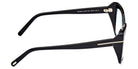 Tom Ford® FT5991-B FT5991-B 001 55 - 001 - Shiny Black / Shiny Black Eyeglasses