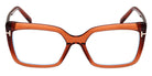 Tom Ford® FT5991-B FT5991-B 048 55 - 048 - Shiny Dark Brown / Shiny Dark Brown Eyeglasses
