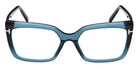 Tom Ford® FT5991-B FT5991-B 092 55 - 092 - Shiny Blue / Shiny Blue Eyeglasses