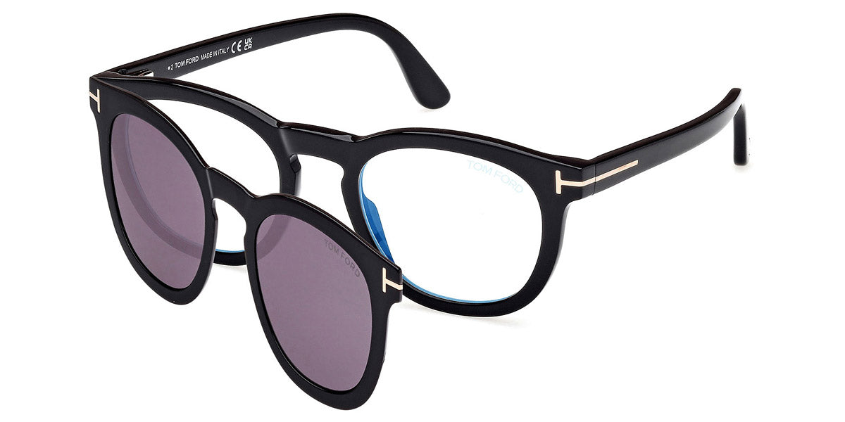 Tom Ford® FT5993-B FT5993-B 001 50 - 001 - Shiny Black / Shiny Black Eyeglasses