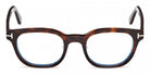 Tom Ford® FT6020-D-B FT6020-D-B 052 49 - Dark Havana / Blue Filter Eyeglasses