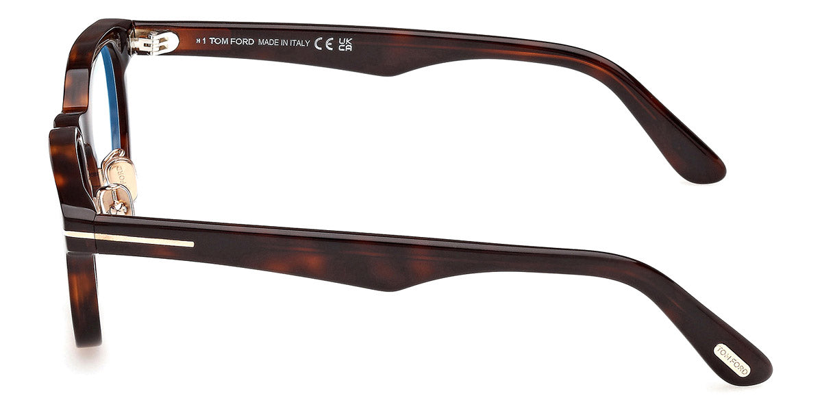 Tom Ford® FT6020-D-B FT6020-D-B 052 49 - Dark Havana / Blue Filter Eyeglasses