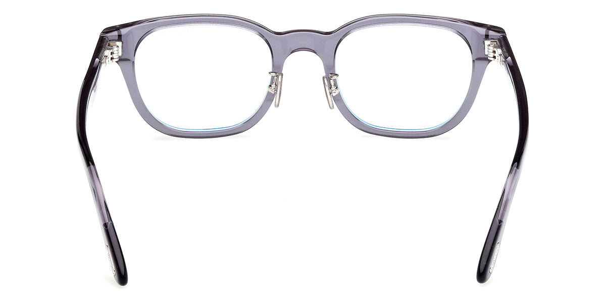 Tom Ford® FT6020-D-B FT6020-D-B 090 49 - Shiny Blue / Blue Filter Eyeglasses