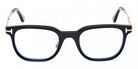 Tom Ford® FT6022-D-B FT6022-D-B 001 52 - Shiny Black / Blue Filter Eyeglasses