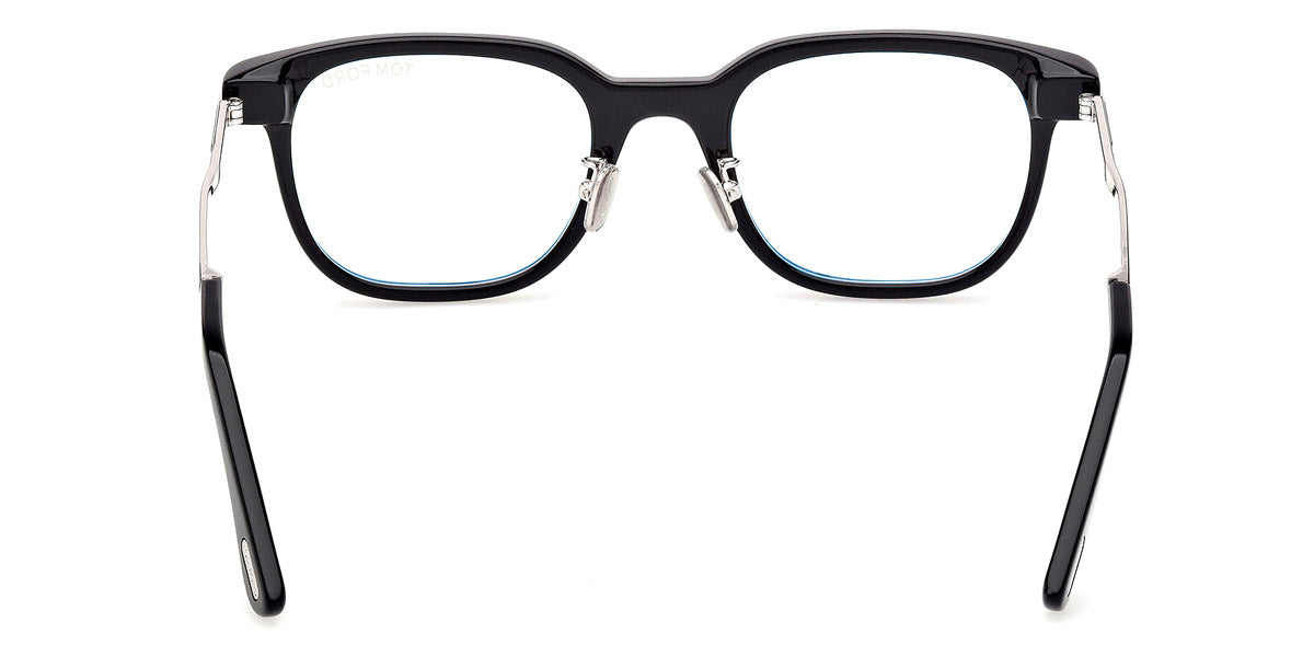 Tom Ford® FT6022-D-B FT6022-D-B 005 52 - Shiny Black / Blue Filter Eyeglasses