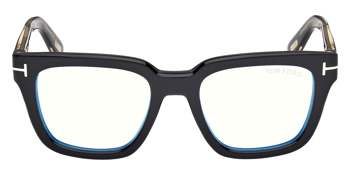 Tom Ford® FT6027-B Eyeglasses FT6027-B 001 52 - 001 - Shiny Black/Shiny Black