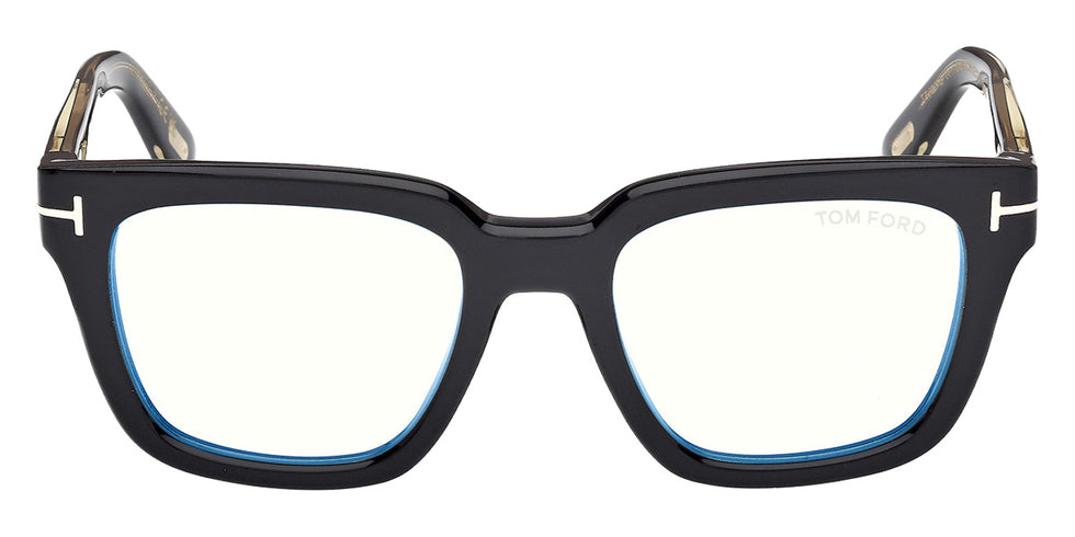 Tom Ford® FT6027-B Eyeglasses FT6027-B 001 52 - 001 - Shiny Black/Shiny Black