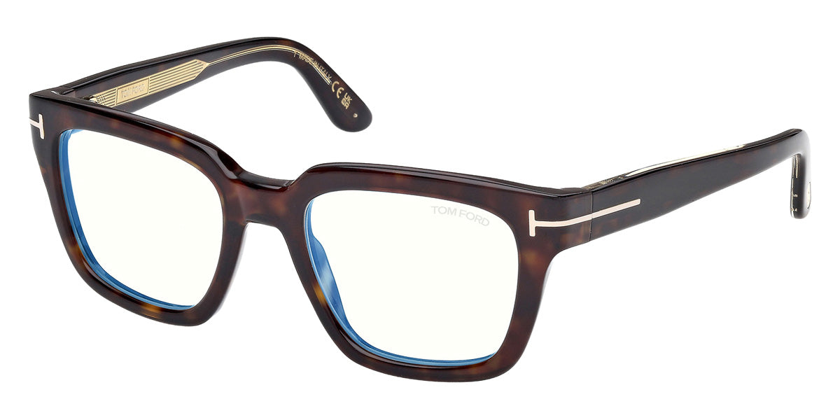 Tom Ford® FT6027-B Eyeglasses FT6027-B 052 52 - 052 - Dark Havana/Dark Havana