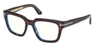 Tom Ford® FT6027-B Eyeglasses FT6027-B 052 52 - 052 - Dark Havana/Dark Havana