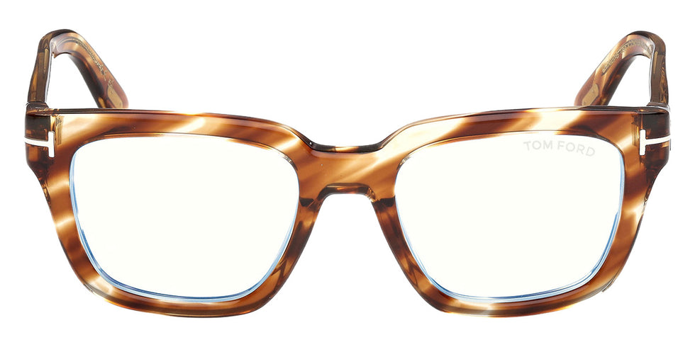 Tom Ford® FT6027-B Eyeglasses FT6027-B 055 52 - 055 - Coloured Havana/Coloured Havana