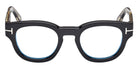 Tom Ford® FT6028-B Eyeglasses FT6028-B 001 49 - 001 - Shiny Black/Shiny Black