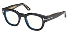 Tom Ford® FT6028-B Eyeglasses FT6028-B 001 49 - 001 - Shiny Black/Shiny Black