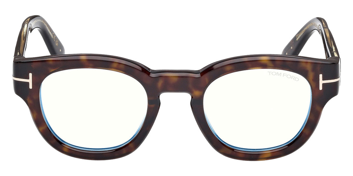 Tom Ford® FT6028-B Eyeglasses FT6028-B 052 49 - 052 - Dark Havana/Dark Havana