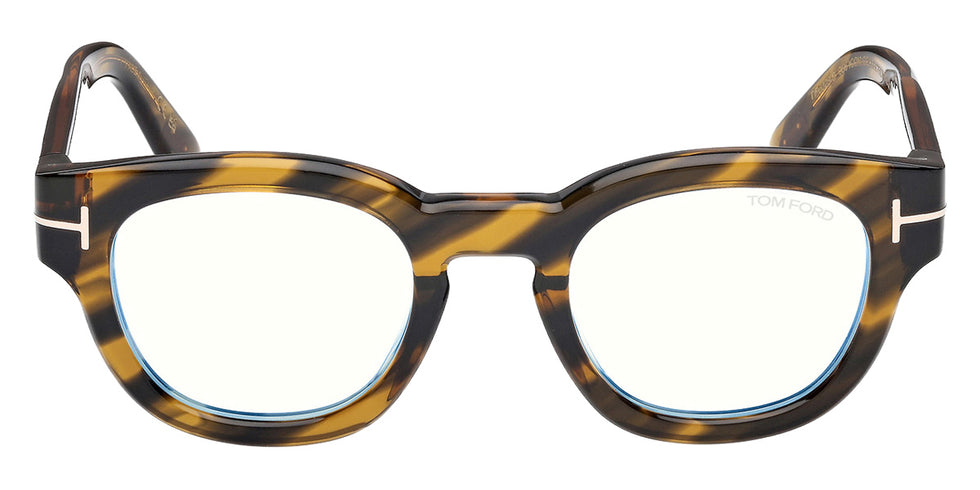 Tom Ford® FT6028-B Eyeglasses FT6028-B 056 49 - 056 - Coloured Havana/Coloured Havana