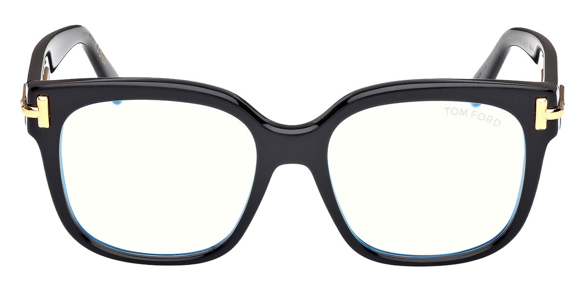 Tom Ford® FT6030-B Eyeglasses FT6030-B 001 53 - 001 - Shiny Black/Shiny Black
