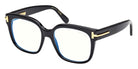 Tom Ford® FT6030-B Eyeglasses FT6030-B 001 53 - 001 - Shiny Black/Shiny Black