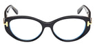 Tom Ford® FT6031-B Eyeglasses FT6031-B 001 53 - 001 - Shiny Black/Shiny Black
