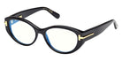 Tom Ford® FT6031-B Eyeglasses FT6031-B 001 53 - 001 - Shiny Black/Shiny Black